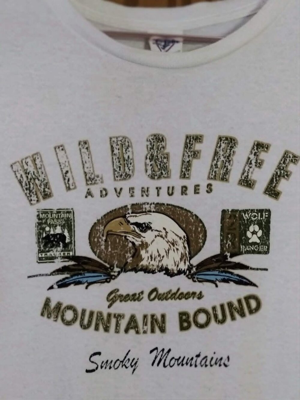 Size L - Smoky Mountains Short Sleeve T shirt - Flawed